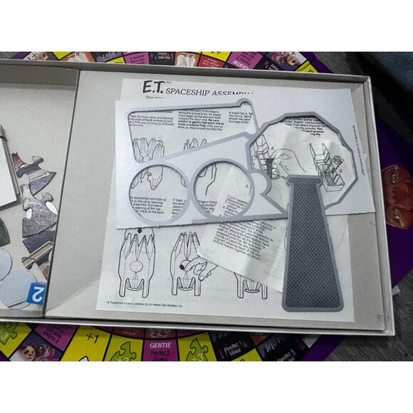 E.T. The Extra-Terrestrial Board Game by Parker Brothers - Picture 6 of 7